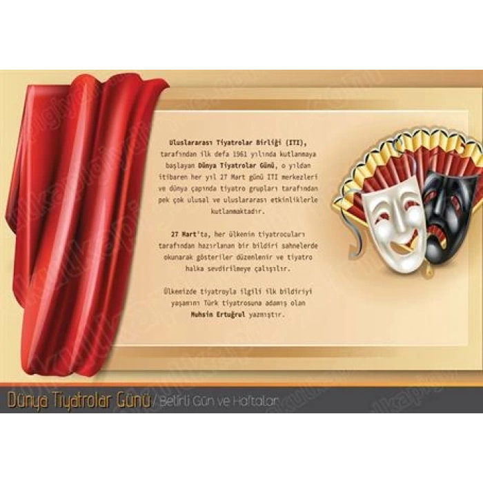 Dünya Tiyatrolar Günü P BGH 20