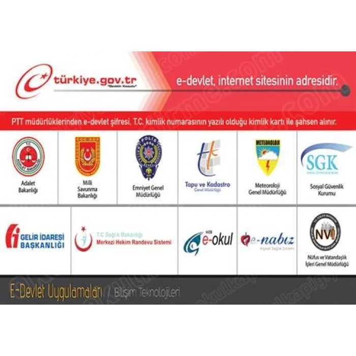 E-devlet Uygulamaları P BT 08