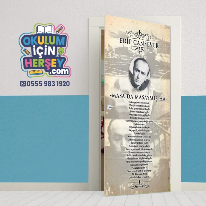 Edip Cansever Kapı Giydirme 55