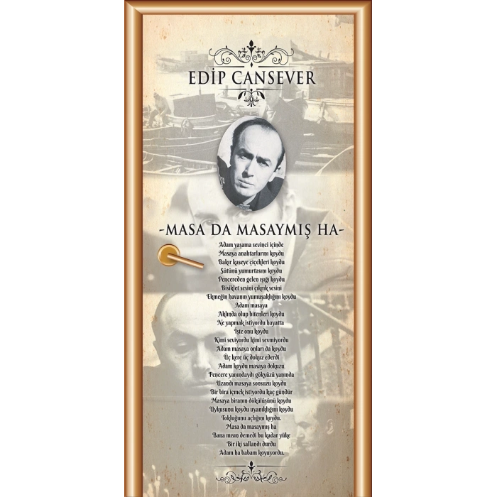 Edip Cansever Kapı Giydirme 55