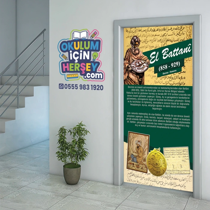 El Battani Bilim İnsanları Kapı Giydirme 83