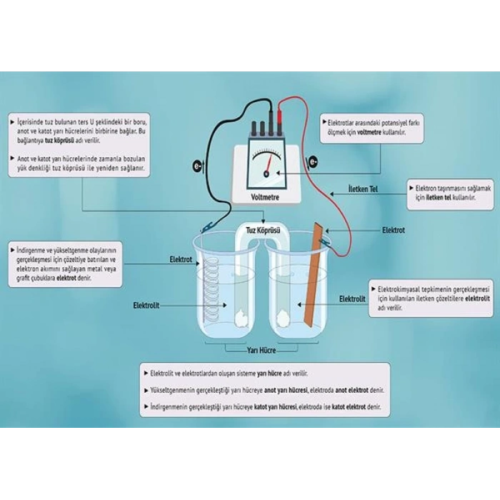 Elektrot, Elektrolit ve Yarı Hücreler P KİM 10
