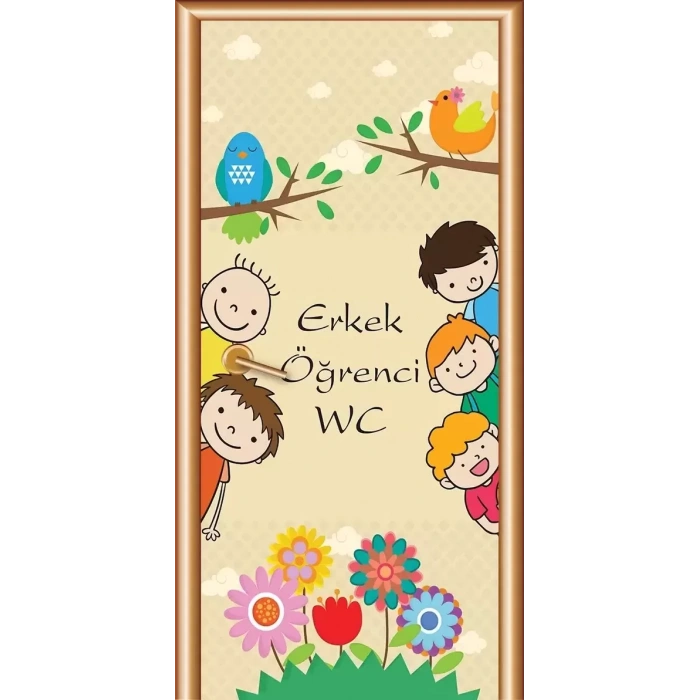 Erkek Öğrenci WC Kapı Giydirme 102