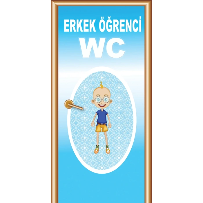 Erkek Öğrenci WC Kapı Giydirme 104