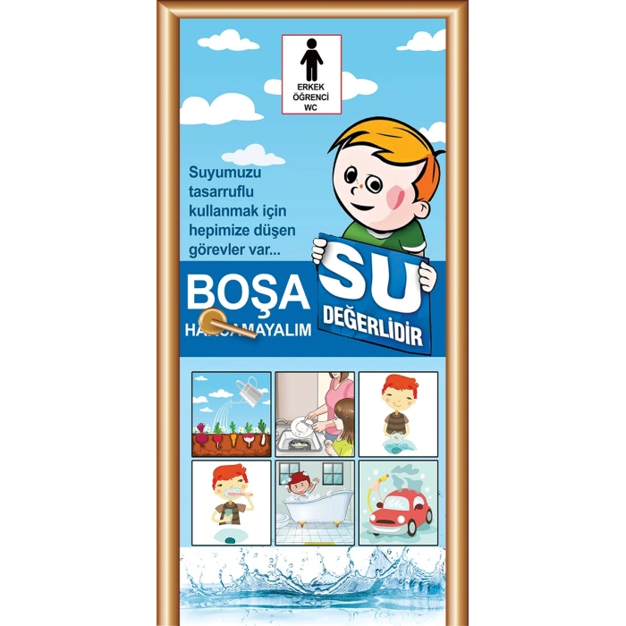 Erkek WC Kapı Giydirme 100