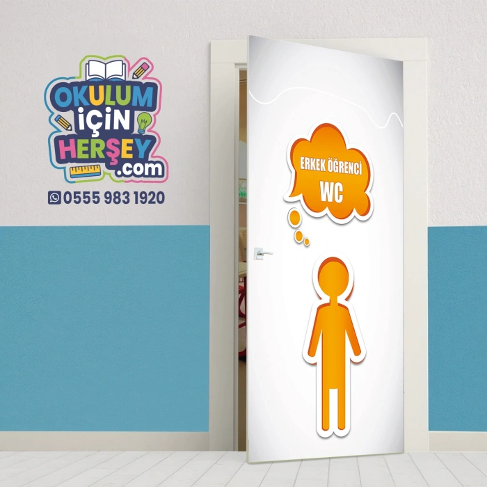 Erkek WC Kapı Giydirme 90