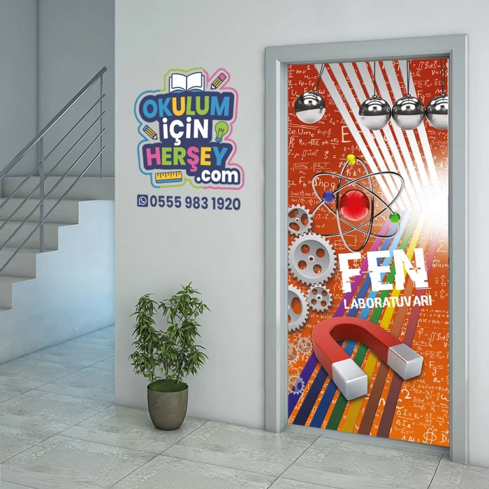 Fen Laboratuvarı Kapı Giydirme 22
