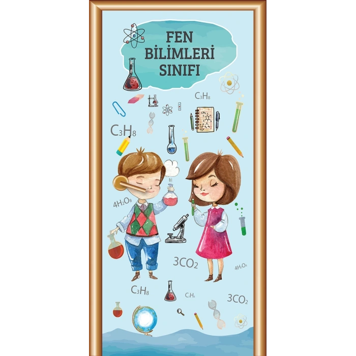 Fen Sınıfı Kapı Giydirme 02