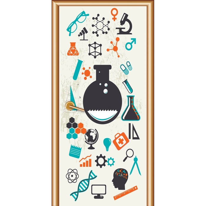 Fen Sınıfı Kapı Giydirme 06