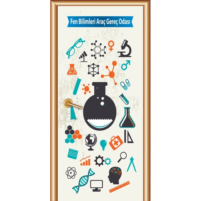 Fen Sınıfı Kapı Giydirme 11