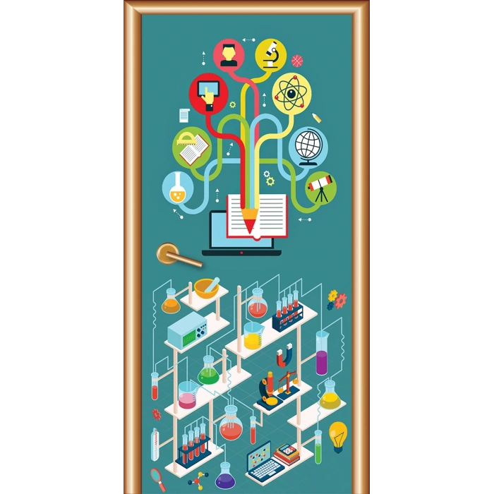 Fen Sınıfı Kapı Giydirme 15