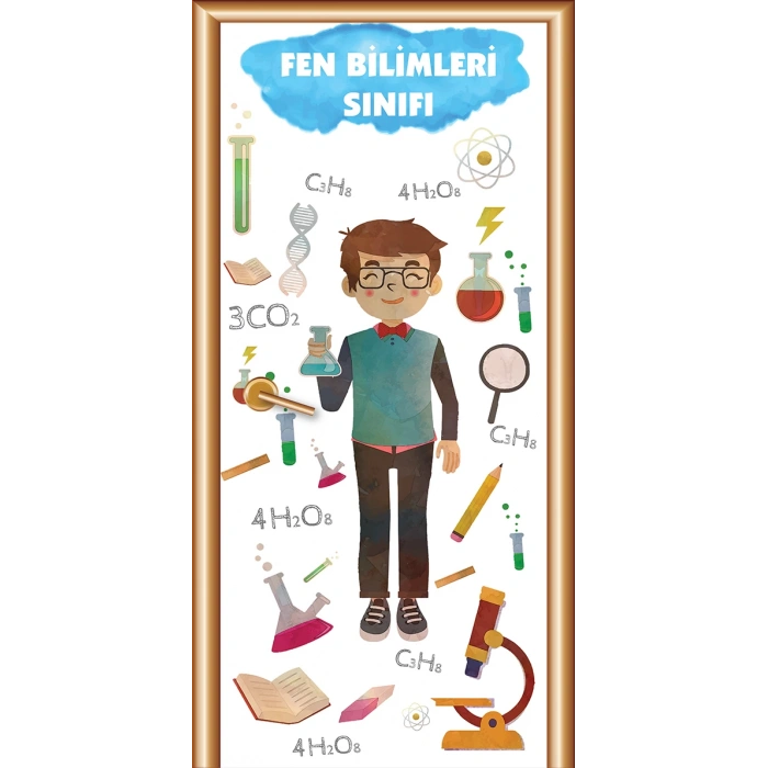Fen Sınıfı Kapı Giydirme 17
