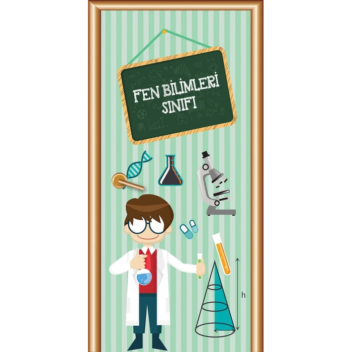 Fen Sınıfı Kapı Giydirme 18