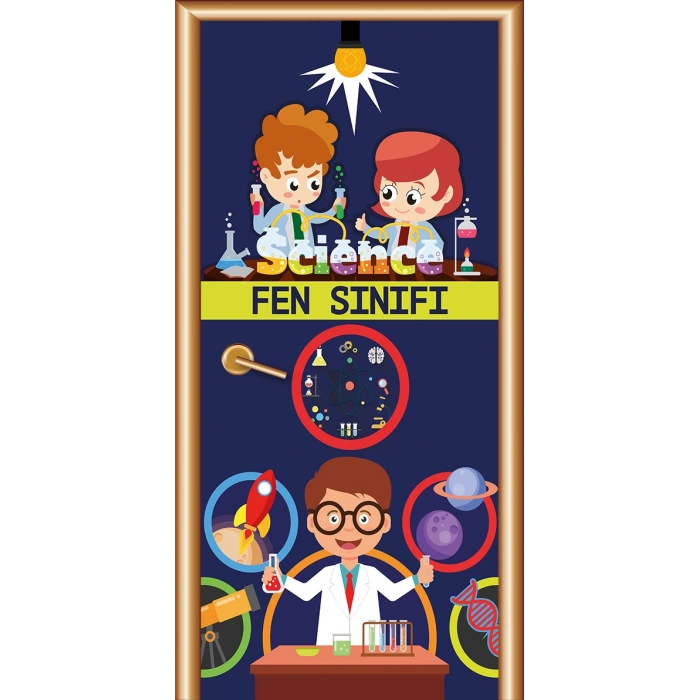 Fen Sınıfı Kapı Giydirme 19