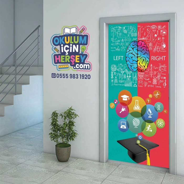 Fen Sınıfı Kapı Giydirme 23