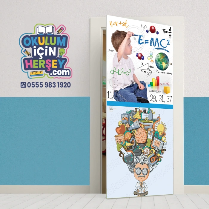 Fen Sınıfı Kapı Giydirme 24