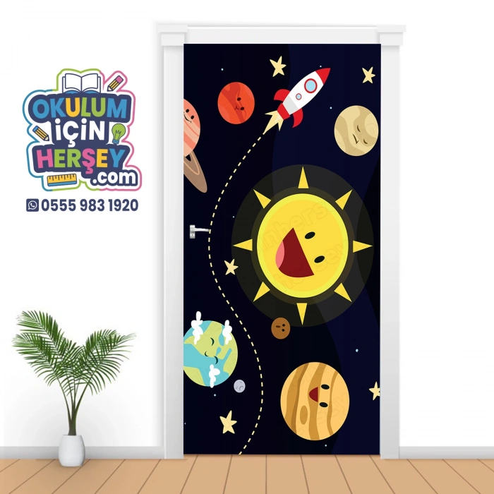 Fen Sınıfı Kapı Giydirme 25