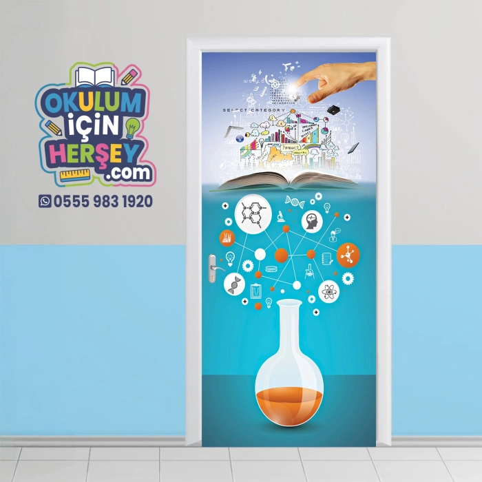 Fen Sınıfı Kapı Giydirme 32