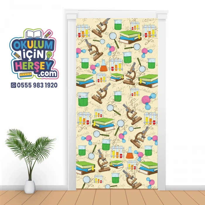 Fen Sınıfı Kapı Giydirme 45