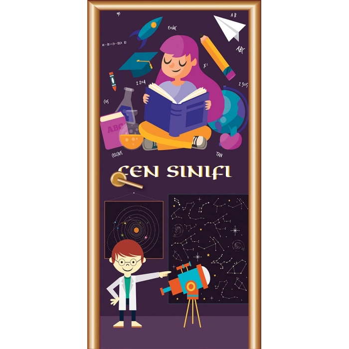 Fen Sınıfı Kapı Giydirme 46