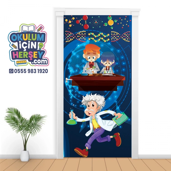 Fen Sınıfı Kapı Giydirme 50