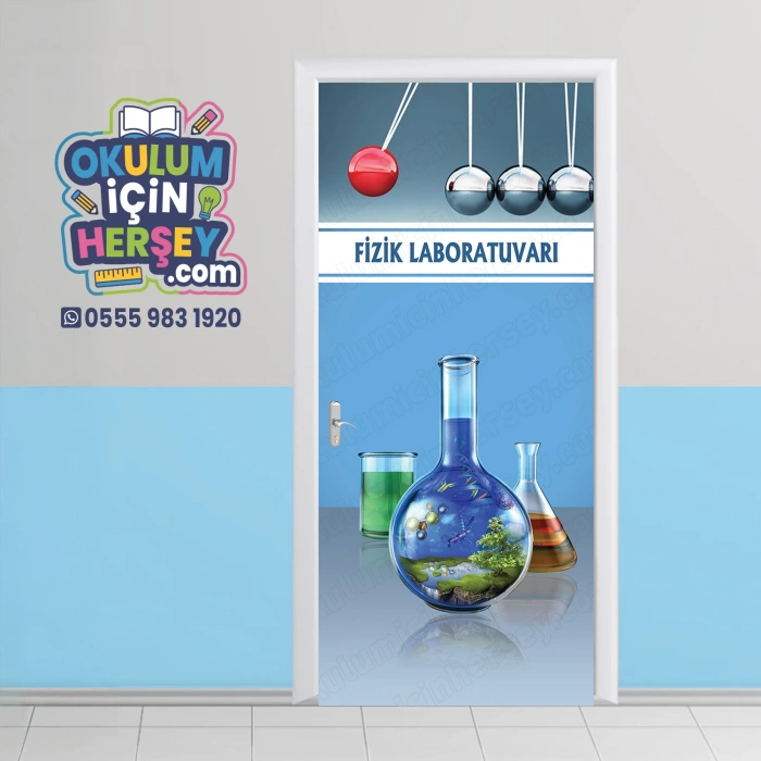 Fizik Laboratuvar Kapı Giydirme 01