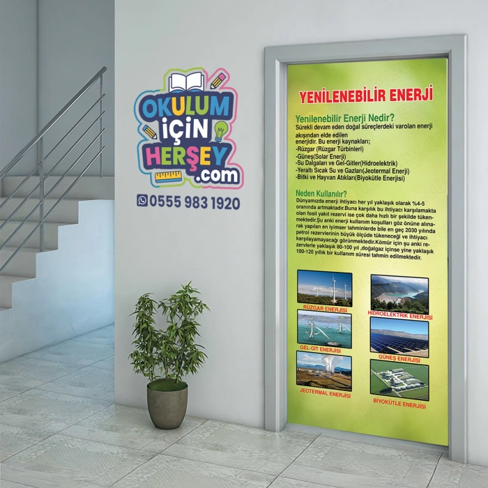 Fizik Sınıfı Kapı Giydirme 03