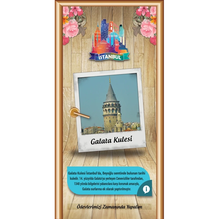 Galata Kulesi Kapı Giydirme 03