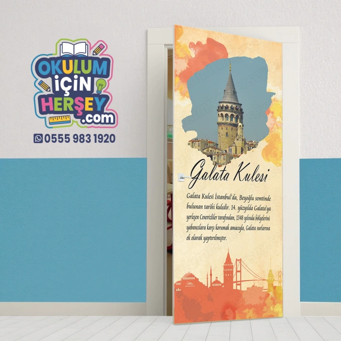 Galata Kulesi Kapı Giydirme 14