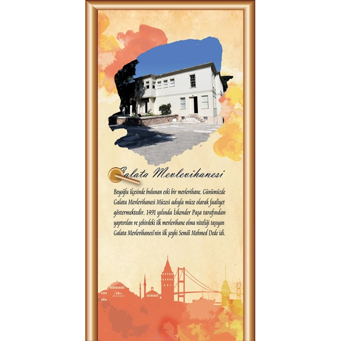 Galata Mevlevi hanesi Kapı Giydirme 33