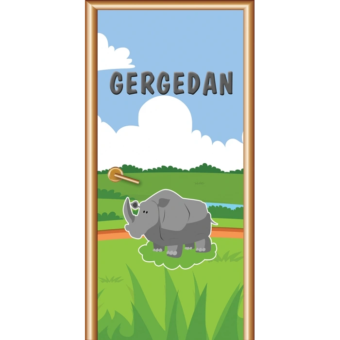 Gergedan Kapı Giydirme 06