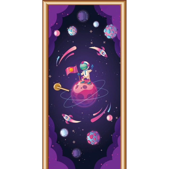 Gezegenlerimiz Uzay Kapı Giydirme 09