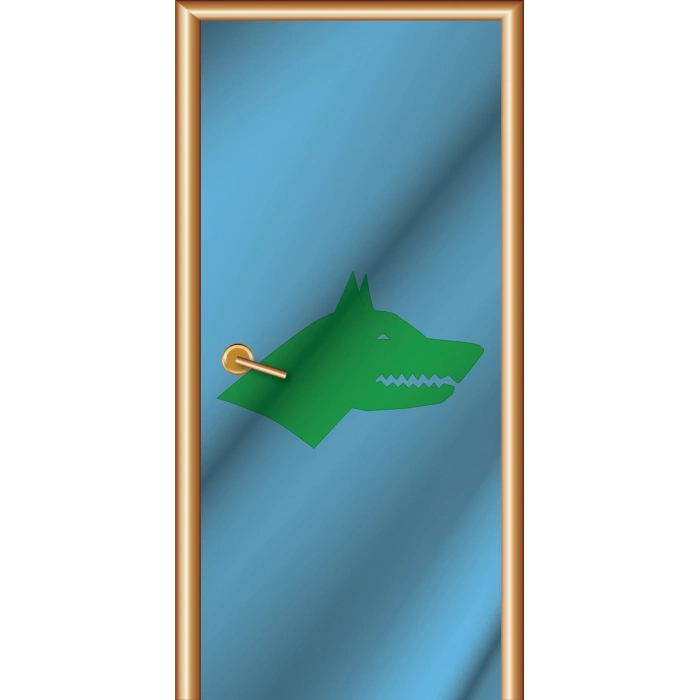 Göktürk Bayrak Kapı Giydirme 08