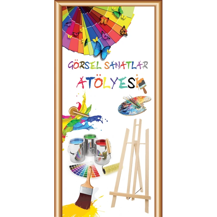 Görsel Sanatlar Atölyesi Kapı Giydirme 12