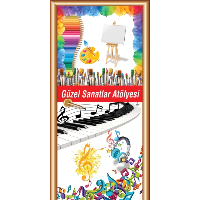 Güzel Sanatlar Atölyesi Kapı Giydirme 30