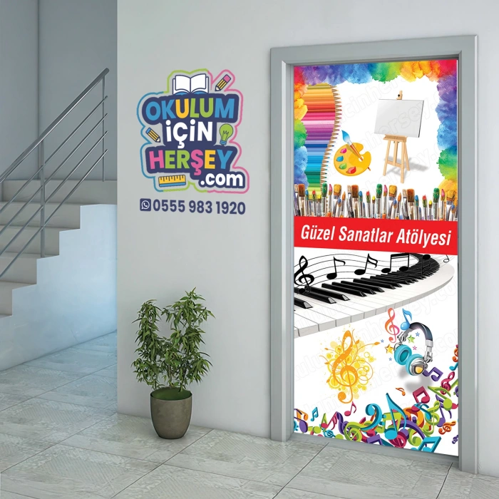 Güzel Sanatlar Atölyesi Kapı Giydirme 30