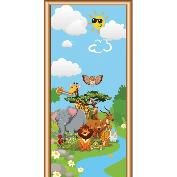 Hayvanlar Kapı Giydirme 17