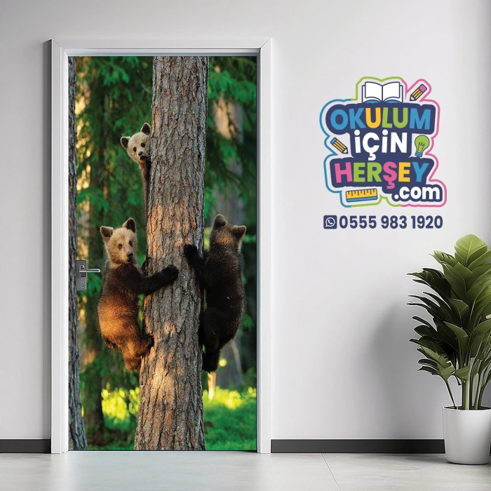 Hayvanlar Kapı Giydirme 34