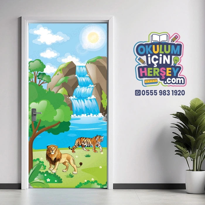 Hayvanlar Kapı Giydirme 49