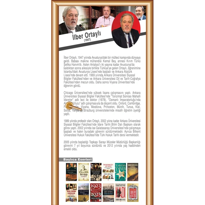 İlber Ortaylı Bilim İnsanları Kapı Giydirme 78