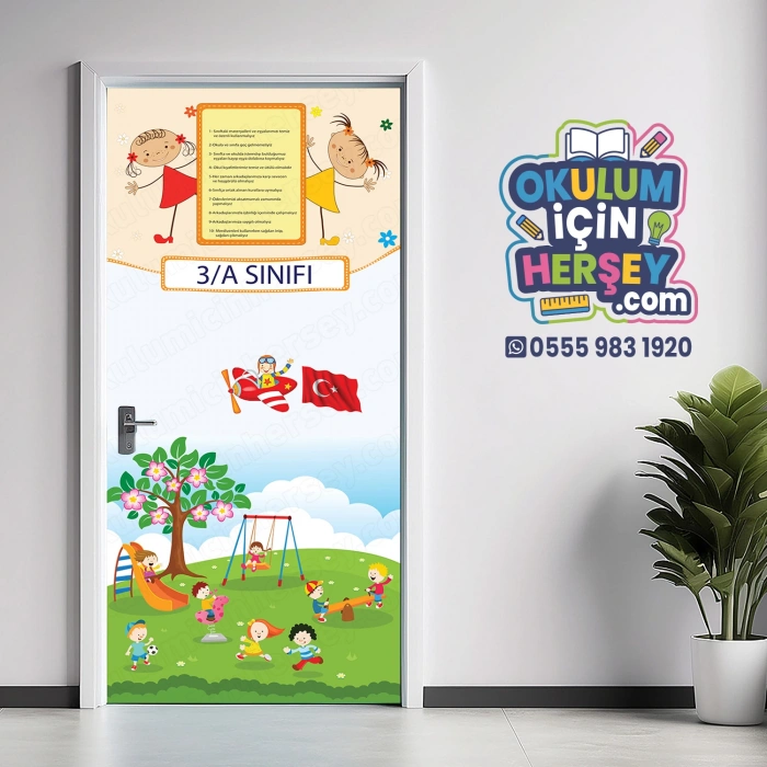 İlkokul Ortaokul Lise Kapı Giydirme 06