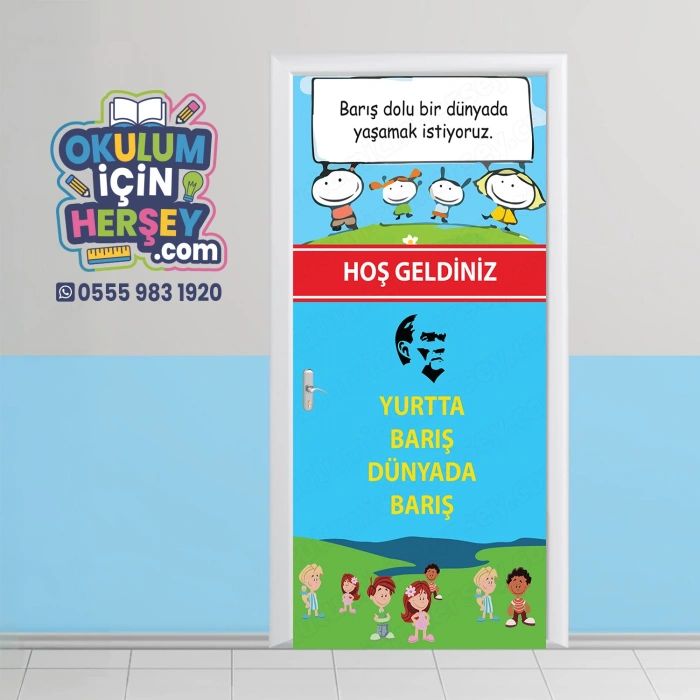 İlkokul Ortaokul Lise Kapı Giydirme 07