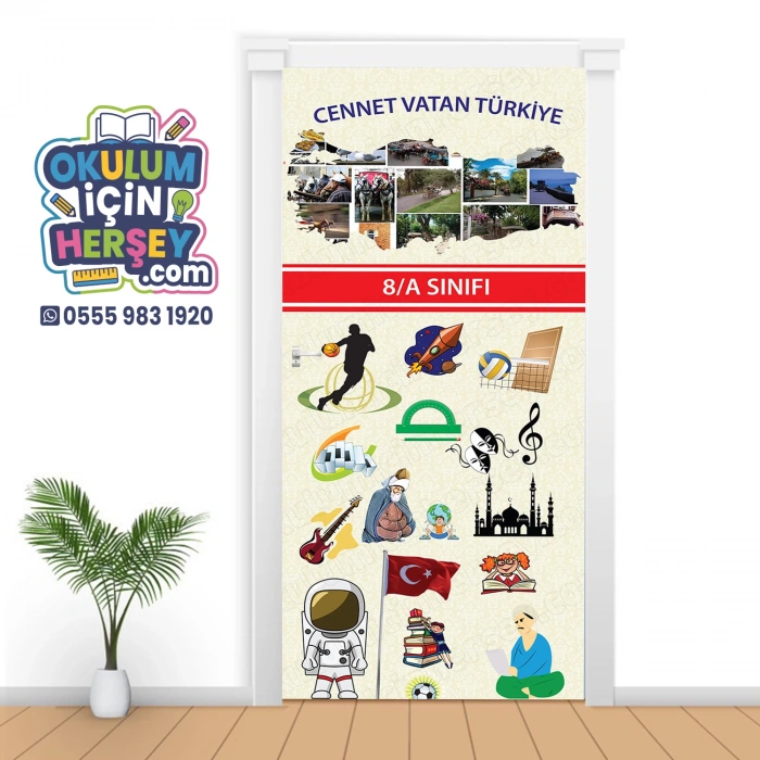 İlkokul Ortaokul Lise Kapı Giydirme 15