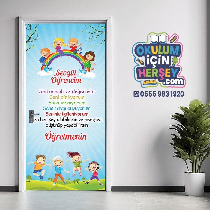 İlkokul Ortaokul Lise Kapı Giydirme 206