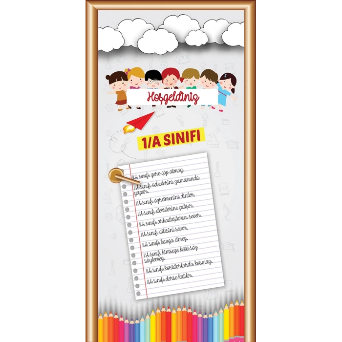 İlkokul Ortaokul Lise Kapı Giydirme 64