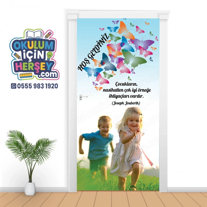 İlkokul Ortaokul Lise Kapı Giydirme 95