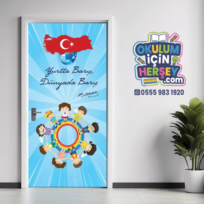 İlkokul Ortaokul Lise Kapı Giydirme KG İOL 207