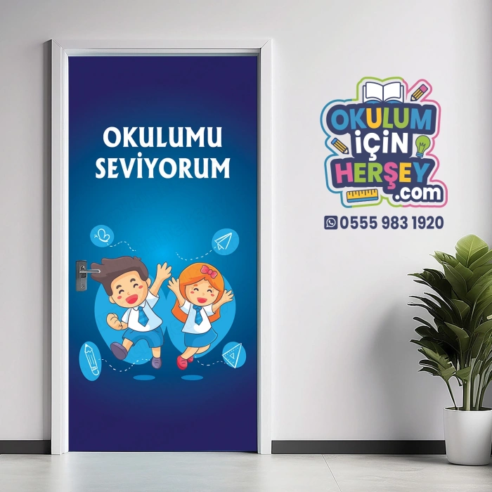 İlkokul Ortaokul Lise Kapı Giydirme KG İOL 213