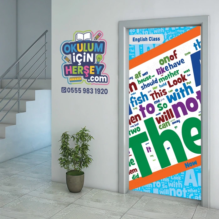 İngilizce Kapı Giydirme 06