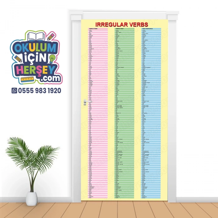 İngilizce Kapı Giydirme 34